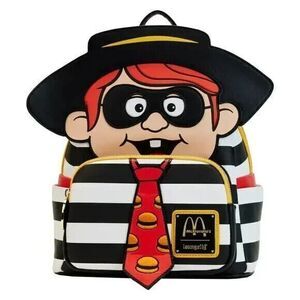 Loungefly McDonald's Hamburglar Cosplay Mini‎ Backpack Exclusive